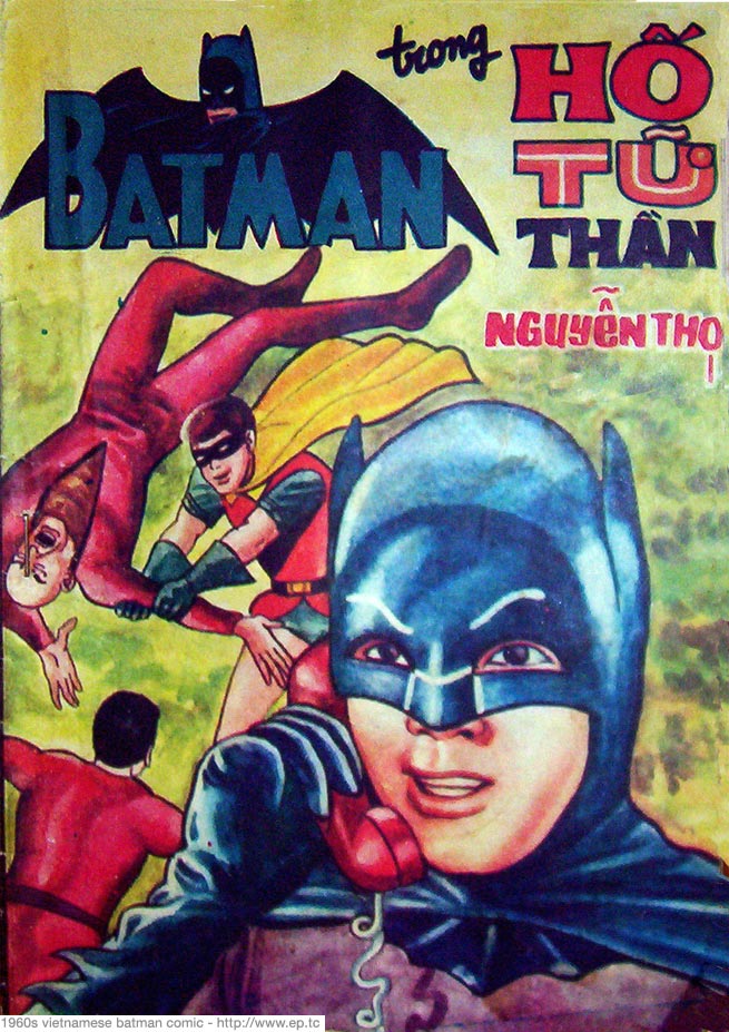 1960s Knock-Off Vietnamese Batman and Robin Comic Book