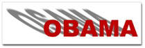 Obama's Shadow Sticker (Bumper)