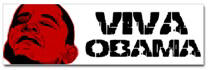 Viva Obama Sticker (Bumper)