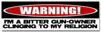 Warning Sticker (Bumper)