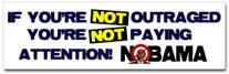Outraged Sticker (Bumper)