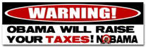 Obama Tax Sticker (Bumper)