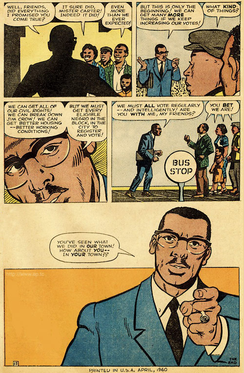 COMICS WITH PROBLEMS #34 - EARLY NAACP COMIC BOOK HISTORY (1960 and 1964)
